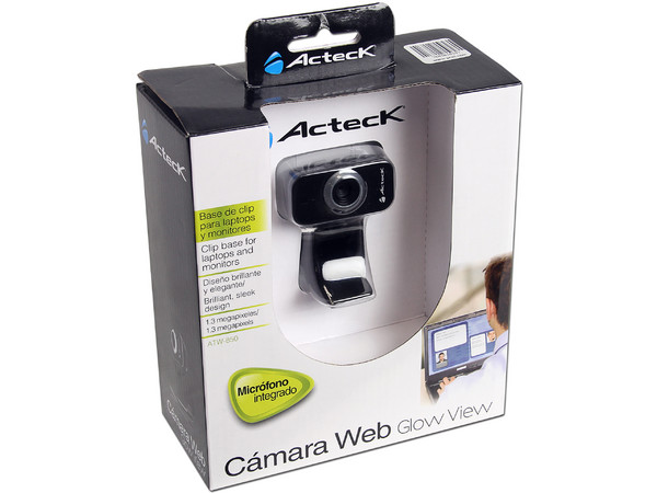 Cámara Web Acteck Glow View, resolución de 1.3MP.USB