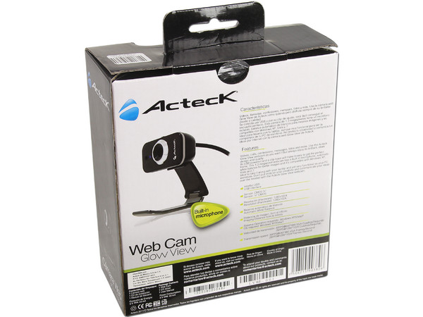 Cámara Web Acteck Glow View, resolución de 1.3MP.USB