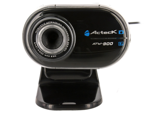 Cámara Web Acteck Neo-Glow ATW-900 con de 1.3MP de resolución y hasta 7.5MP por interpolación, micrófono integrado, USB.