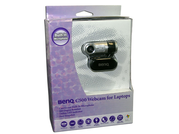 Cámara Web para Laptop Benq C500, resolución 640x480, USB