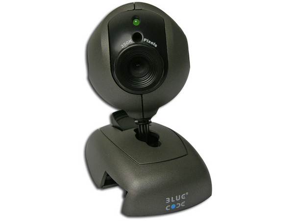 BLUE CODE PC CAM, Resolución de 350X288, USB