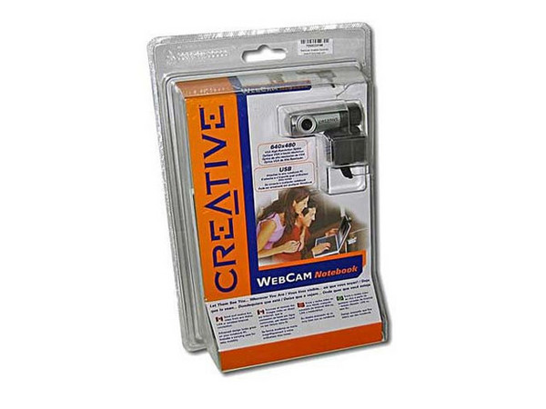 Creative Labs WebCam For Notebooks, Resolución de 640X480, Interfase USB