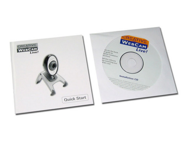 Cámara Web Live Creative, resolución 640x480, Interfase USB.