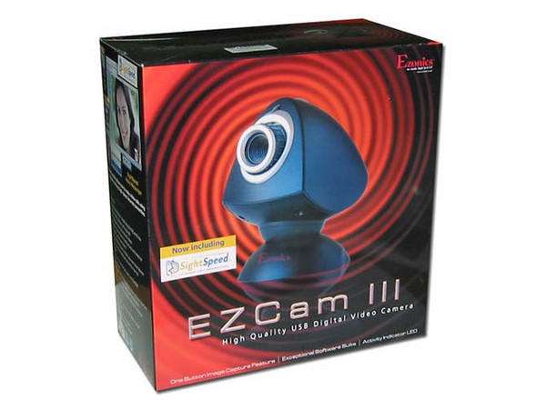 Cámara Web Ezonics EZCam III, USB. Color Negro