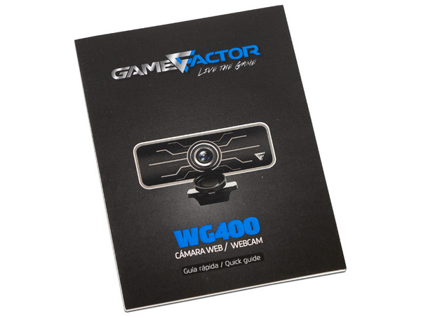 Cámara Web Game Factor WG400, 1080p con Micrófono integrado.