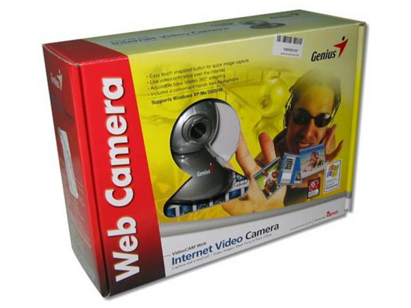 Genius WebCam, Resolución de 640X480, USB