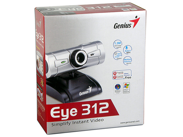 Cámara Web Genius Eye 312, 640 x 480, USB
