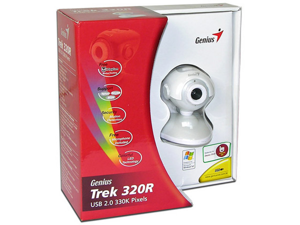 Cámara Web Trek 320R Genius, resolución 352x288, Interfase USB.