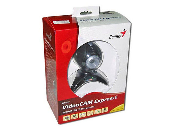Genius VideoCAM Express II, Resolución de 352x288, USB