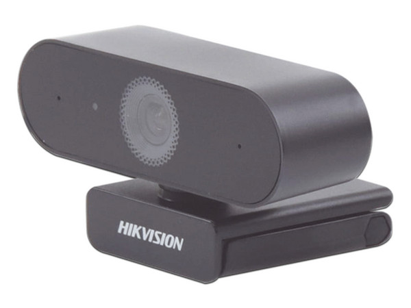 Cámara Web Full HD Hikvision DS-U02P de 2MP (1920 x 1080), Autoenfoque, Micrófono Integrado, USB, Color Negro.