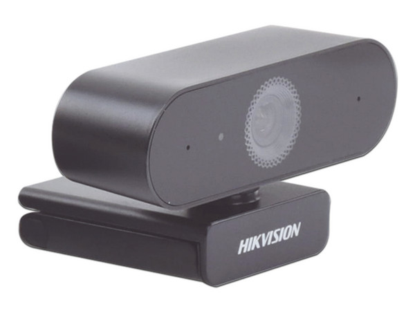 Cámara Web Full HD Hikvision DS-U02P de 2MP (1920 x 1080), Autoenfoque, Micrófono Integrado, USB, Color Negro.