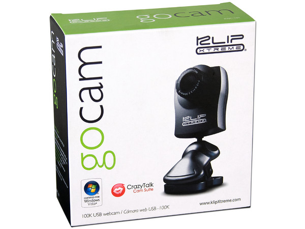 Cámara Web Klip Xtreme GoCam, Resolución 352 x 288, USB