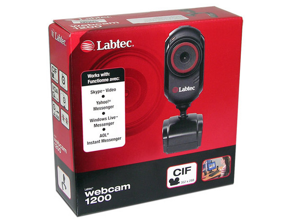Cámara Web Labtec 1200, 352x288, USB 2.0