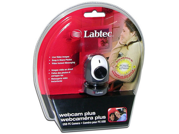 Cámara Web Labtec Plus, 352x288, USB 2.0