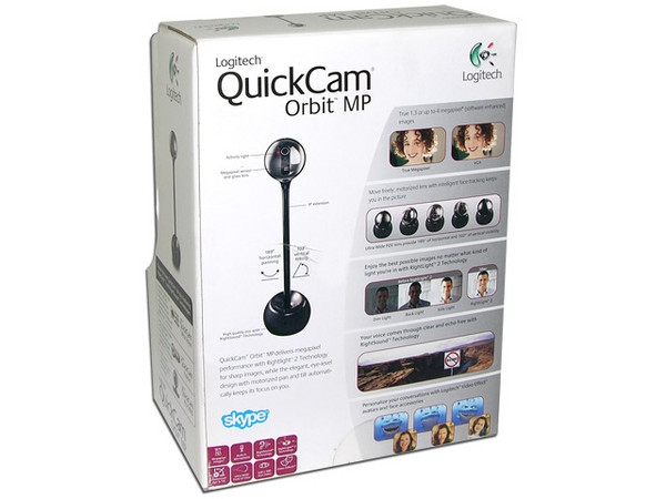Cámara Web Logitech Quickcam Orbit MP