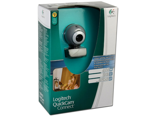 Cámara Web Logitech QuickCam Connect, Resolución de 640x480, USB