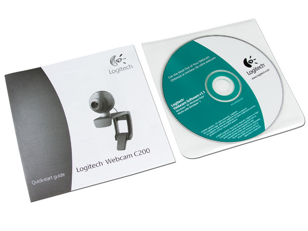 Cámara Web Logitech C200 para Notebooks, Resolución de 640x480, USB