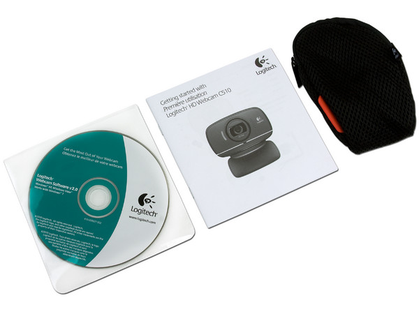 Cámara Web HD Logitech C510, Video 720p, Micrófono integrado, USB