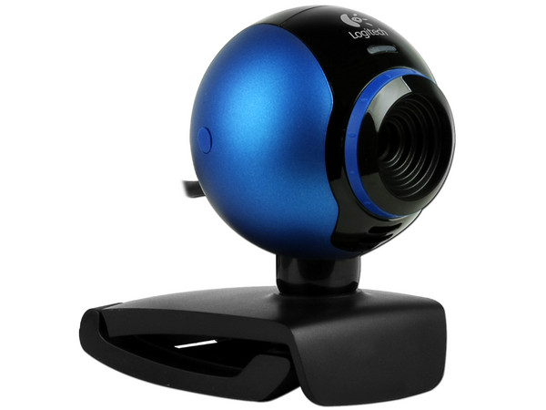 Cámara Web Logitech C250 Azul, Resolución de 640x480, USB