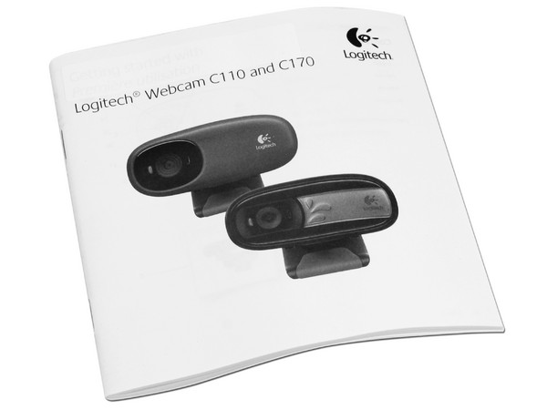 Cámara Web Logitech C110, Resolución de 640x480, Micrófono integrado.