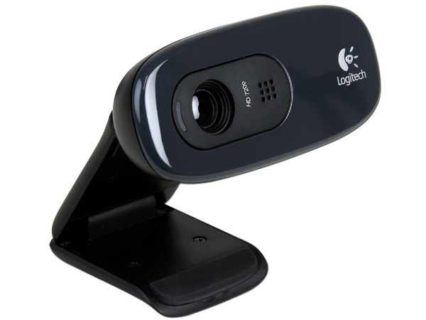 Cámara Web HD Logitech c270, Video 720p,  Resolución de 1280x720, USB