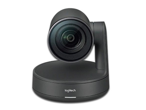 Sistema de videoconferencia Logitech Rally Ultra-HD con control de cámara automático, tecnología RightSense.