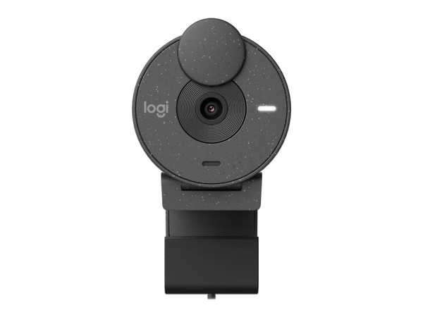 Cámara Web Logitech Brio 305, Video Full HD 1080p, Micrófono Integrado, USB-C. Color Grafito.