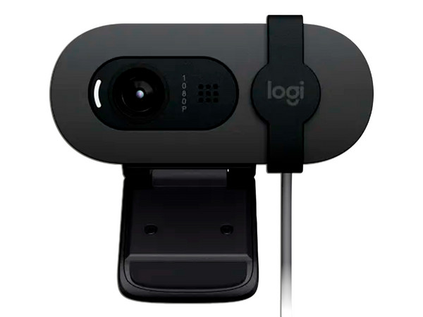 Cámara Web Logitech BRIO 100, Full HD 1080p, USB.