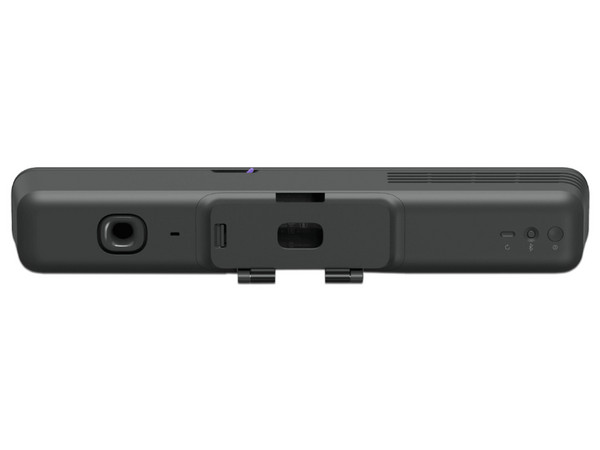 Barra Logitech MeetUp 2, Cámara UHD 4K, 6 Micrófonos con IA, Compatible con videoconferencias.
