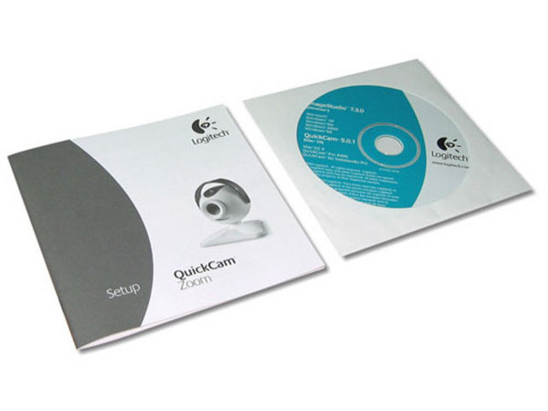 Cámara Web Digital Logitech Quickcam Zoom, Presentación OEM (Sin caja).