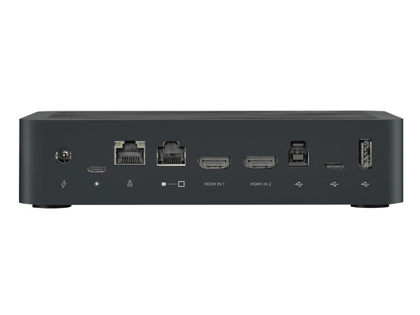 Cámara de Conferencia Logitech Rally Ultra-HD, Conectividad Alámbrica, Puertos HDMI y Ethernet, Color Negro.