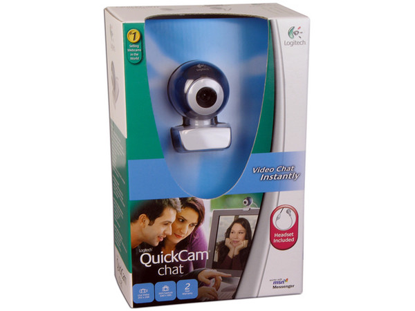 Cámara Web Logitech QuickCam Chat