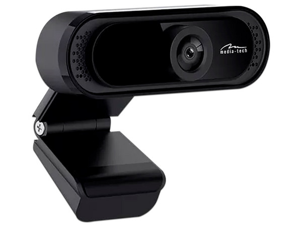 Cámara Web HD Media-Tech MT-4106, Video HD 720p, Micrófono integrado.