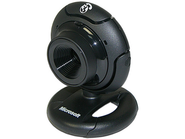 WebCam Microsoft LifeCam VX-1000, 640 x 480 a 30fps, Micrófono integrado, USB.