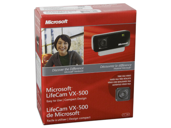 WebCam Microsoft LifeCam VX-500, 640x480, USB.