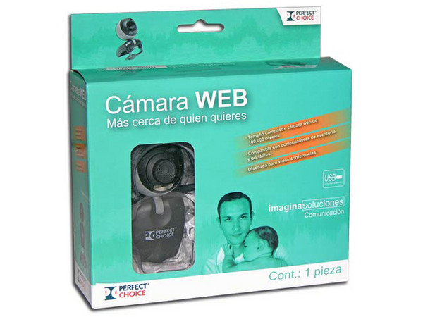 Cámara Web Perfect Choice para Video Conferencia.