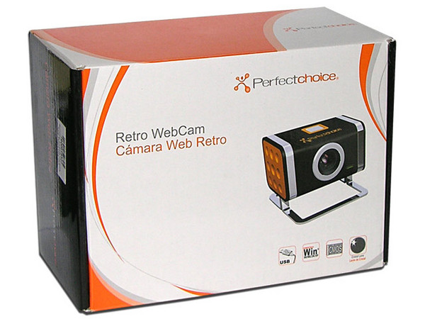 Cámara Web Perfect Choice Retro, Resolución de 640X480, USB