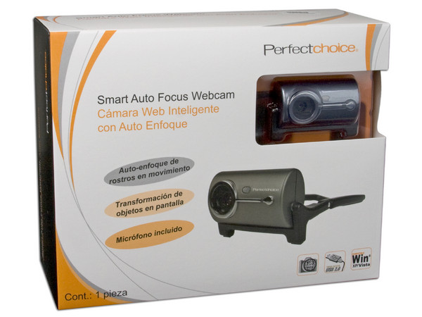 Cámara Web Perfectchoice con Auto Enfoque, Resolución Máxima 1280x1024, USB
