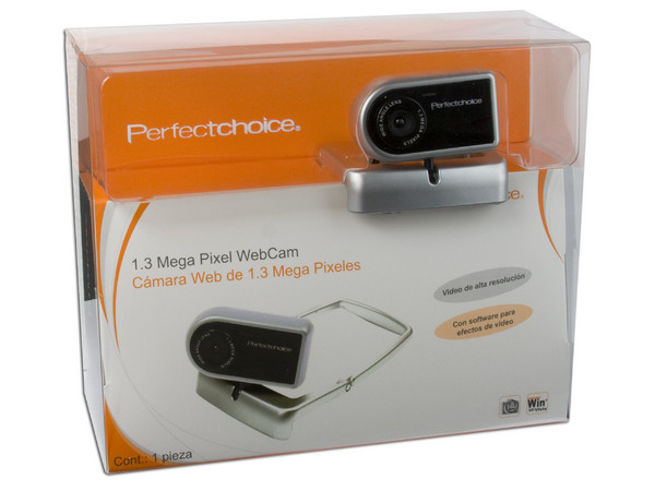 Cámara Web Perfectchoice con Micrófono, Resolución Máxima 1.3MP, USB