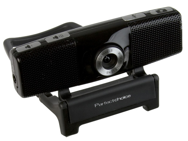 Cámara Web Perfectchoice con Bocinas y Micrófono integrados, Resolución Máxima 1.3MP, USB   