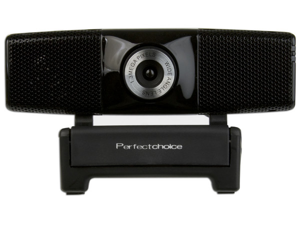 Cámara Web Perfectchoice con Bocinas y Micrófono integrados, Resolución Máxima 1.3MP, USB   