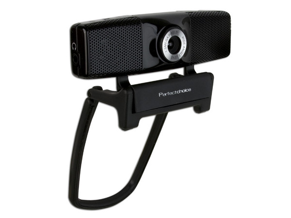 Cámara Web Perfectchoice con Bocinas y Micrófono integrados, Resolución Máxima 1.3MP, USB   