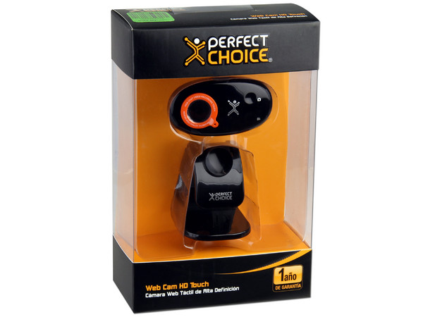 Cámara Web HD Perfect Choice, Resolución 720p, Micrófono integrado, USB.   