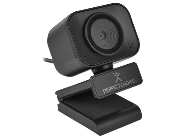 Cámara Web Perfect Choice FIXEL de 5MP, Microfono Integrado, USB Tipo A, Color Negro.