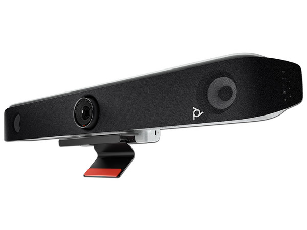Barra de vídeo Poly All In One Studio X52 de 20MP, 4K (3840 x 2160), USB-C, HDMI, Bluetooth, Color negro.
