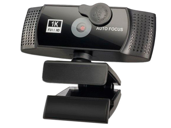 Cámara Web HD Sylus LTB-CAMGRAM con Tripié, Full HD (1920 x 1080p), USB 2.0, Color Negro.