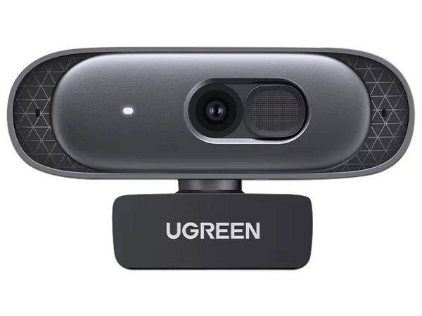 Cámara Web UGREEN 35626, Resolución 2K, 30FPS, Micrófono Integrado, USB, Color Negro.