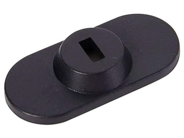 Placa de Anclaje Adhesiva BRobotix 406283 con Ranura K-SLOT, Para Laptop, Tablet y Smartphone, Tipo Palanca, Color Negro.