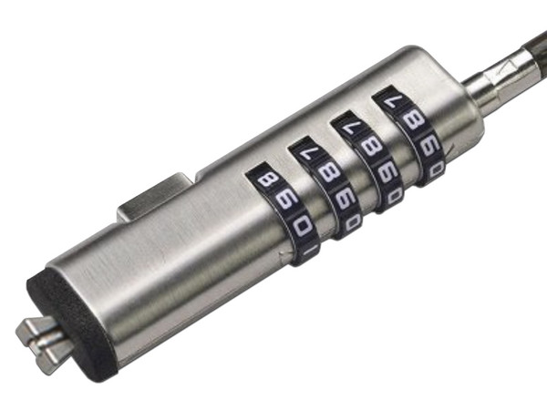 Candado de Seguridad BRobotix 263601, para Laptop, de combinación.
