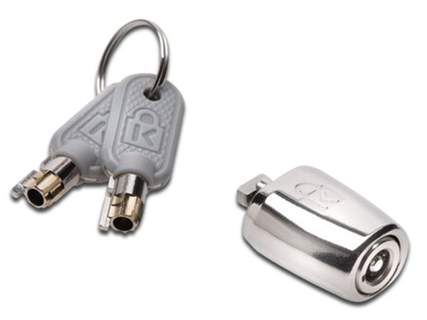 Candado de llave Kensington MicroSaver Chassis Lock 2.0, acero inoxidable.